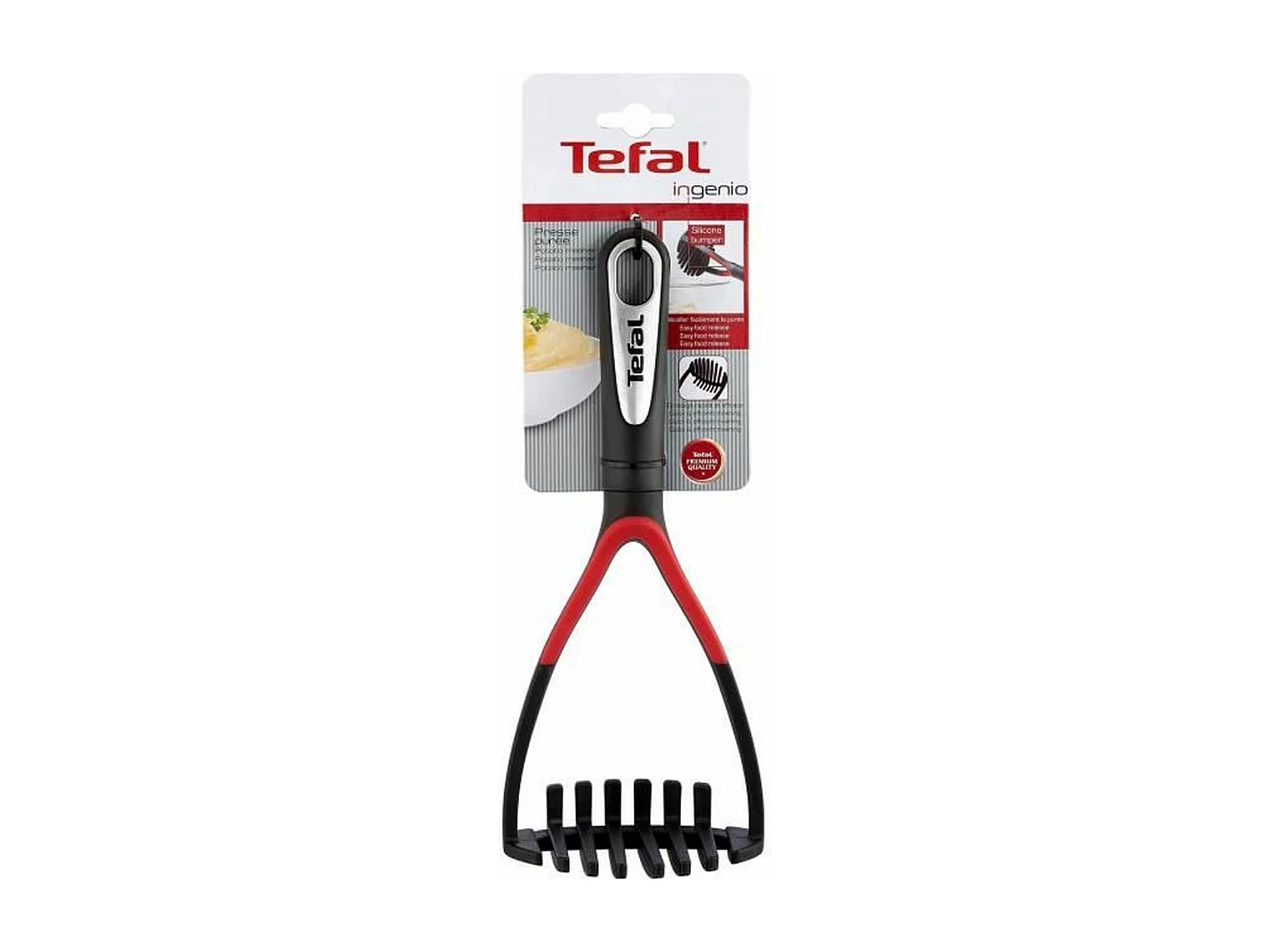 TEFAL Schiacciapatate nere e rosse