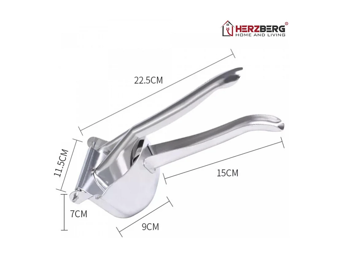 Presse-agrumes en acier inoxydable Herzberg