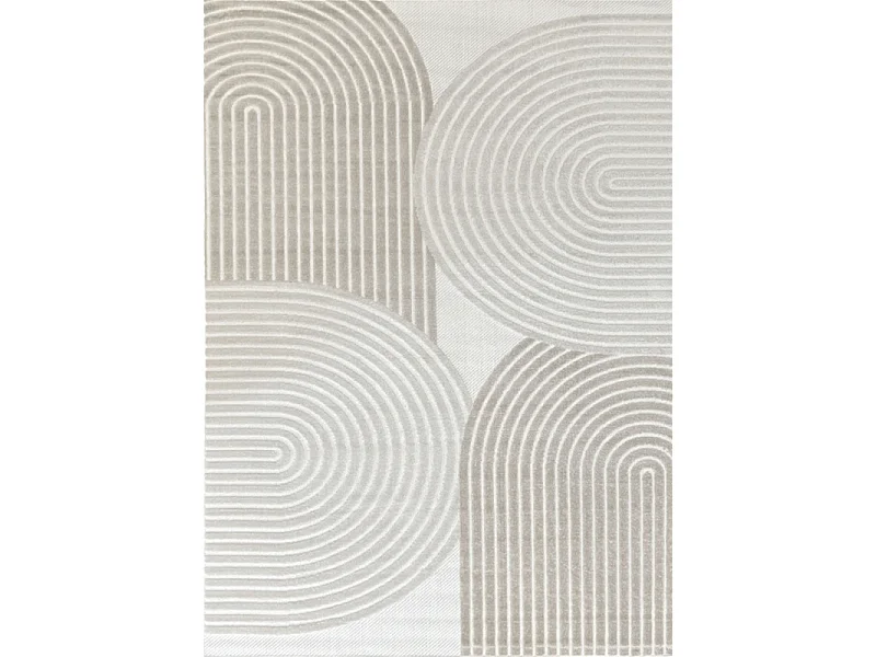 Tapis extérieur arc crème beige ALANYA 40 Crème 160*230