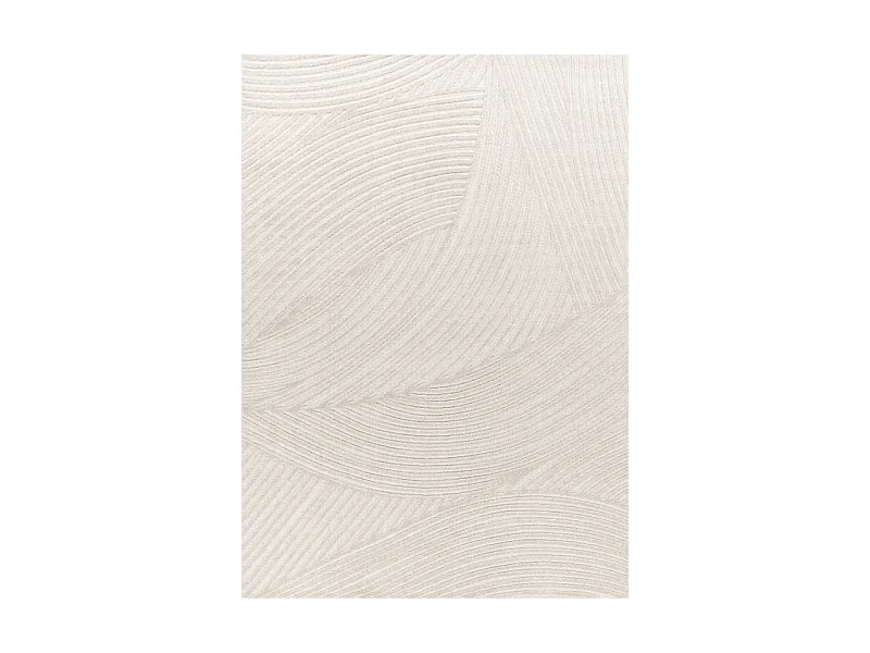Tapis extérieur intérieur géométrique - ALANYA 41 Crème 80*150