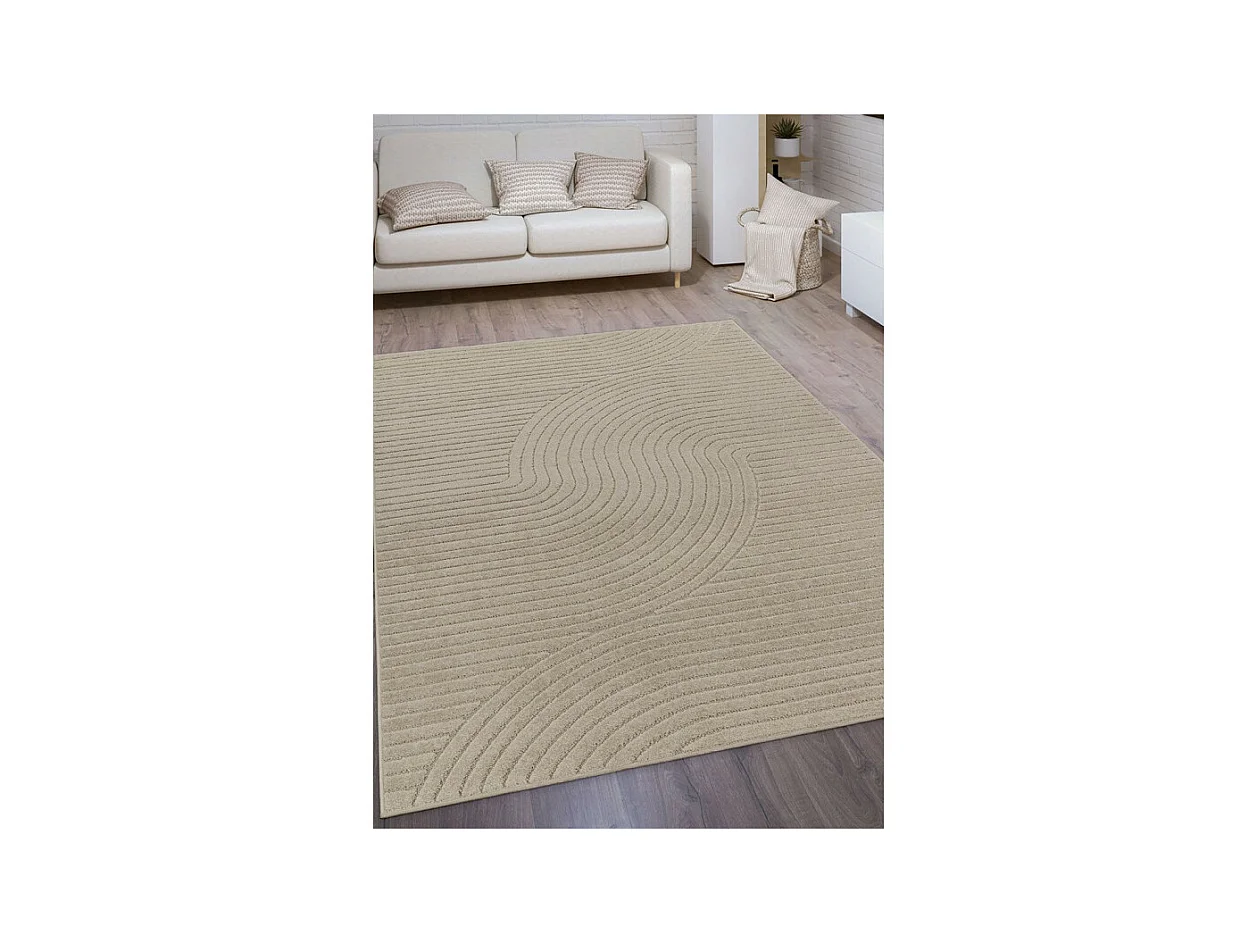 Tapis extérieur intérieur arc - ALANYA 33 Beige 200*290