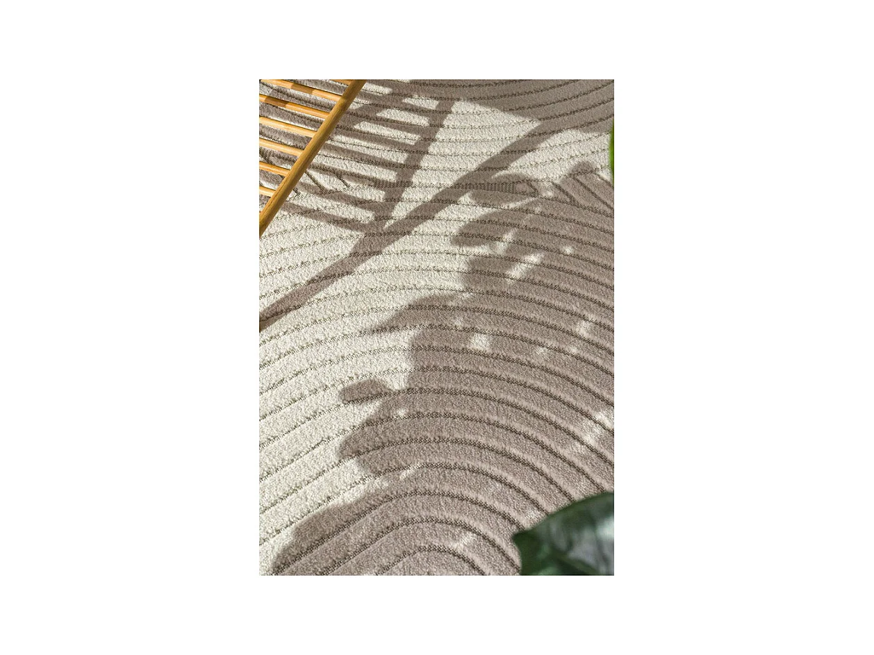 Tapis extérieur intérieur arc - ALANYA 33 Crème 160*230