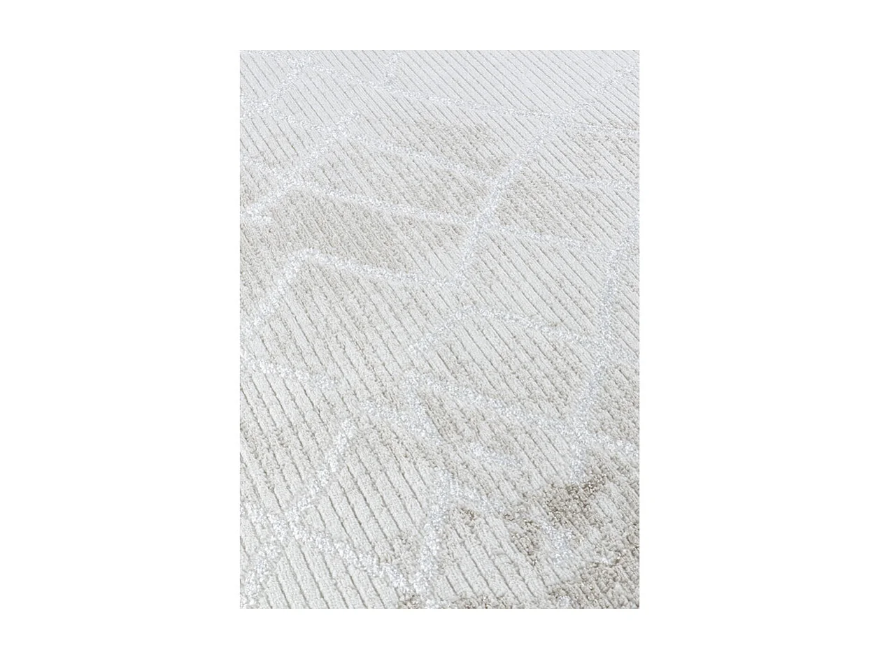 Tapis abstrait crème beige - TUNIS 15 Crème 160*230