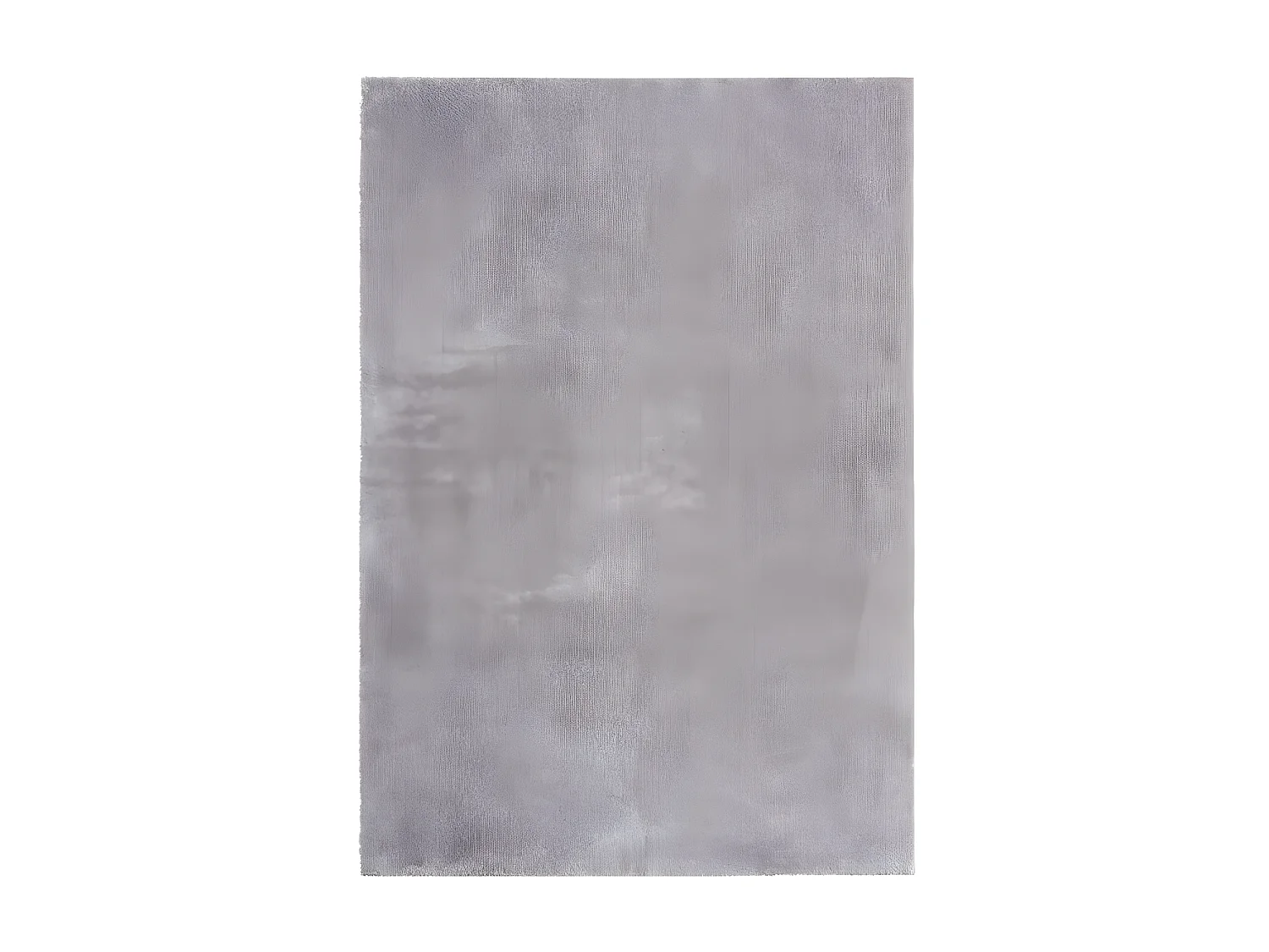 Tapis uni gris clair lavable doux  - LOFT 240*340