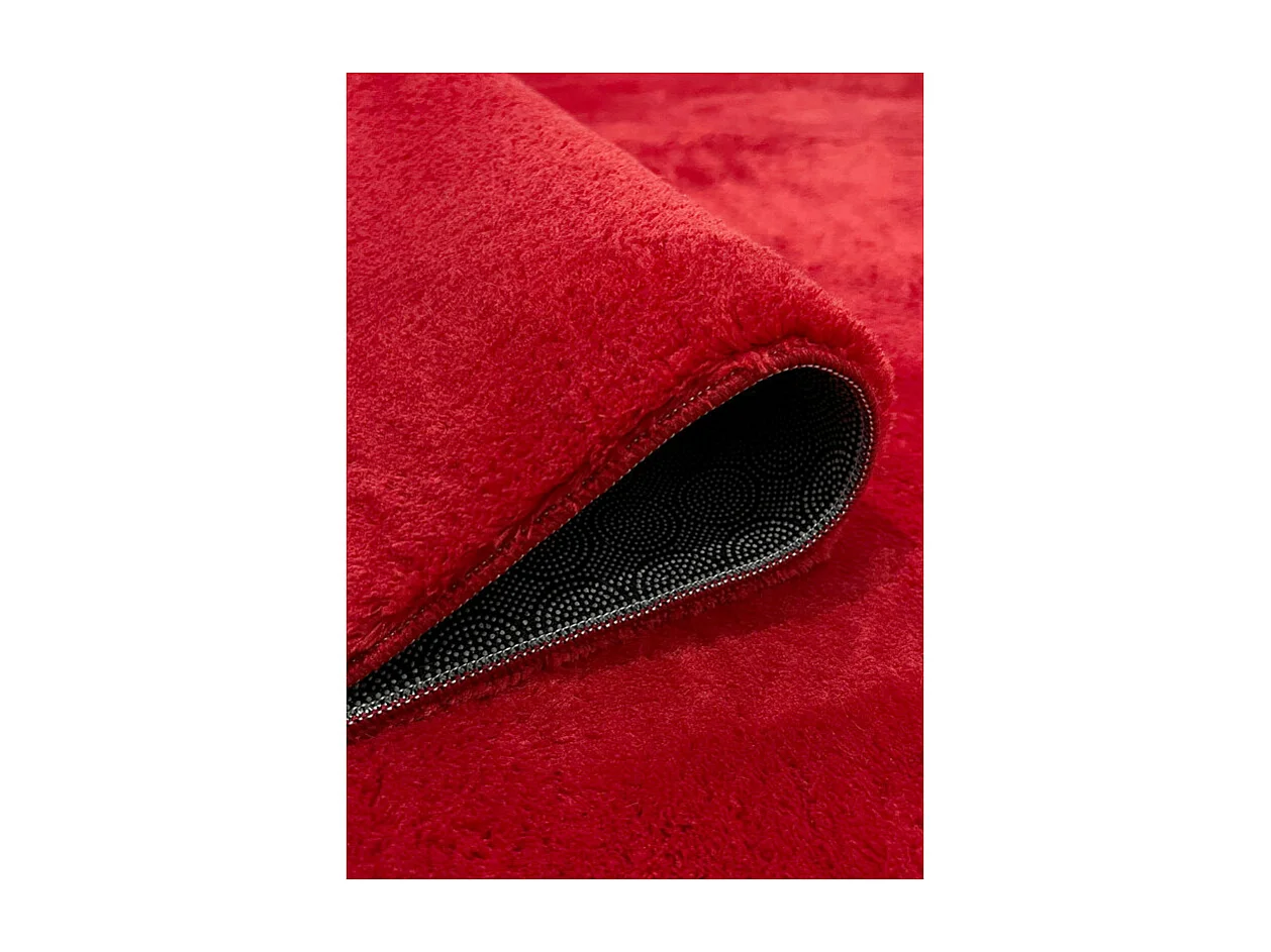 Tapis uni lavable doux - LOFT Rouge 200*290