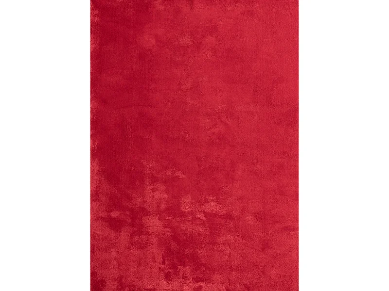Tapis uni lavable doux - LOFT Rouge 120*170