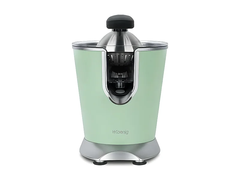 H.KoeNIG/AGR88 - Presse agrumes - Puissance : 160W - Silencieux - Systeme anti-gouttes - Corps en acier inoxydable - Sans BPA
