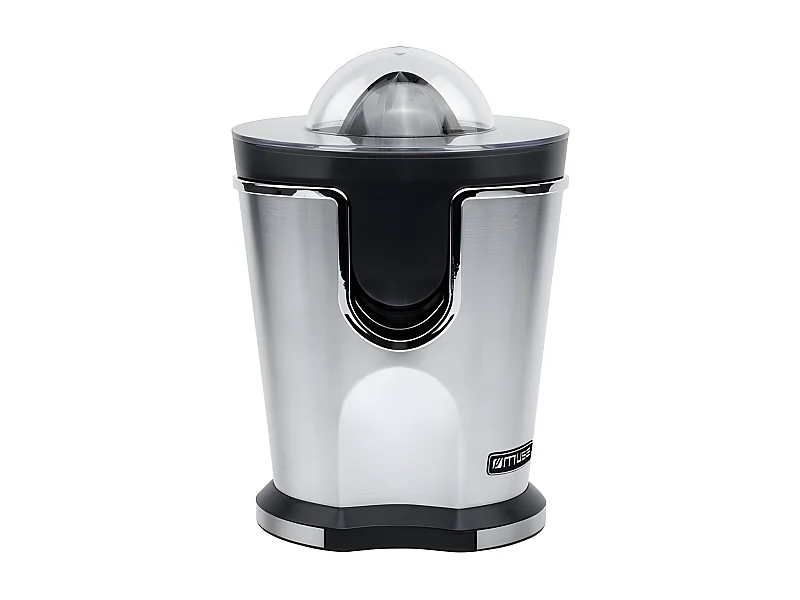 Roestvrijstalen citruspers met 2 kegels en transparante deksel - Collection of Inspiration