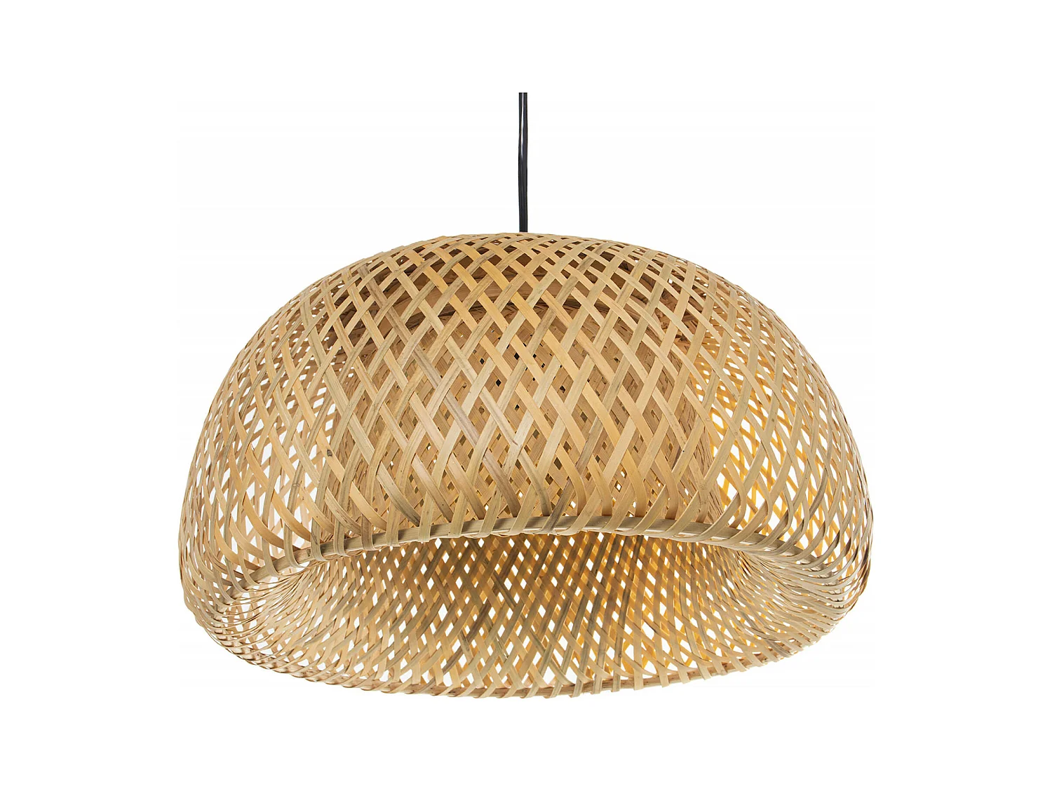 Suspension bambou tressé élégance naturelle et design