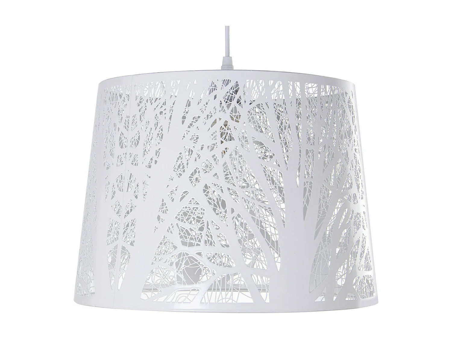 Suspension élégante blanche design moderne