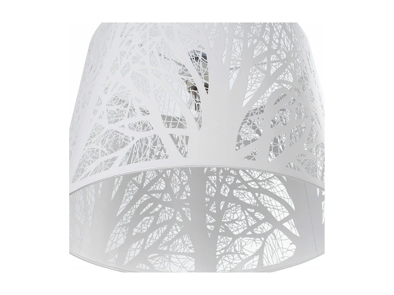 Suspension élégante blanche design moderne