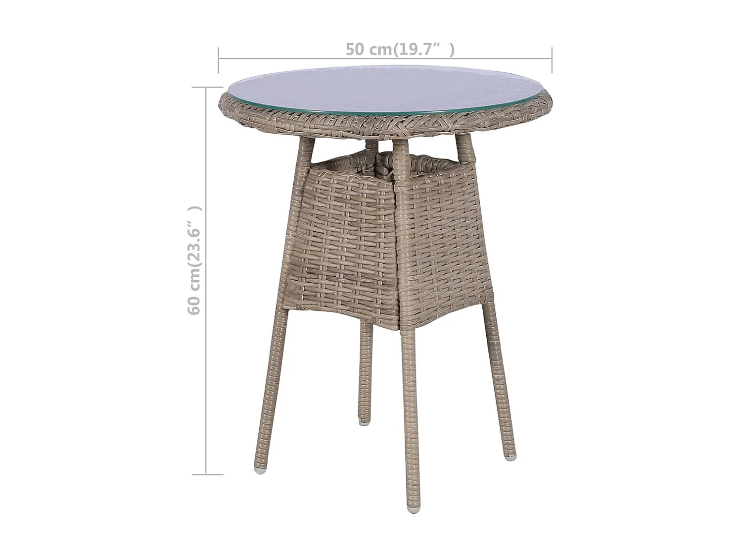 Ensemble bistro 3 pcs coussins oreillers Résine tressée Marron