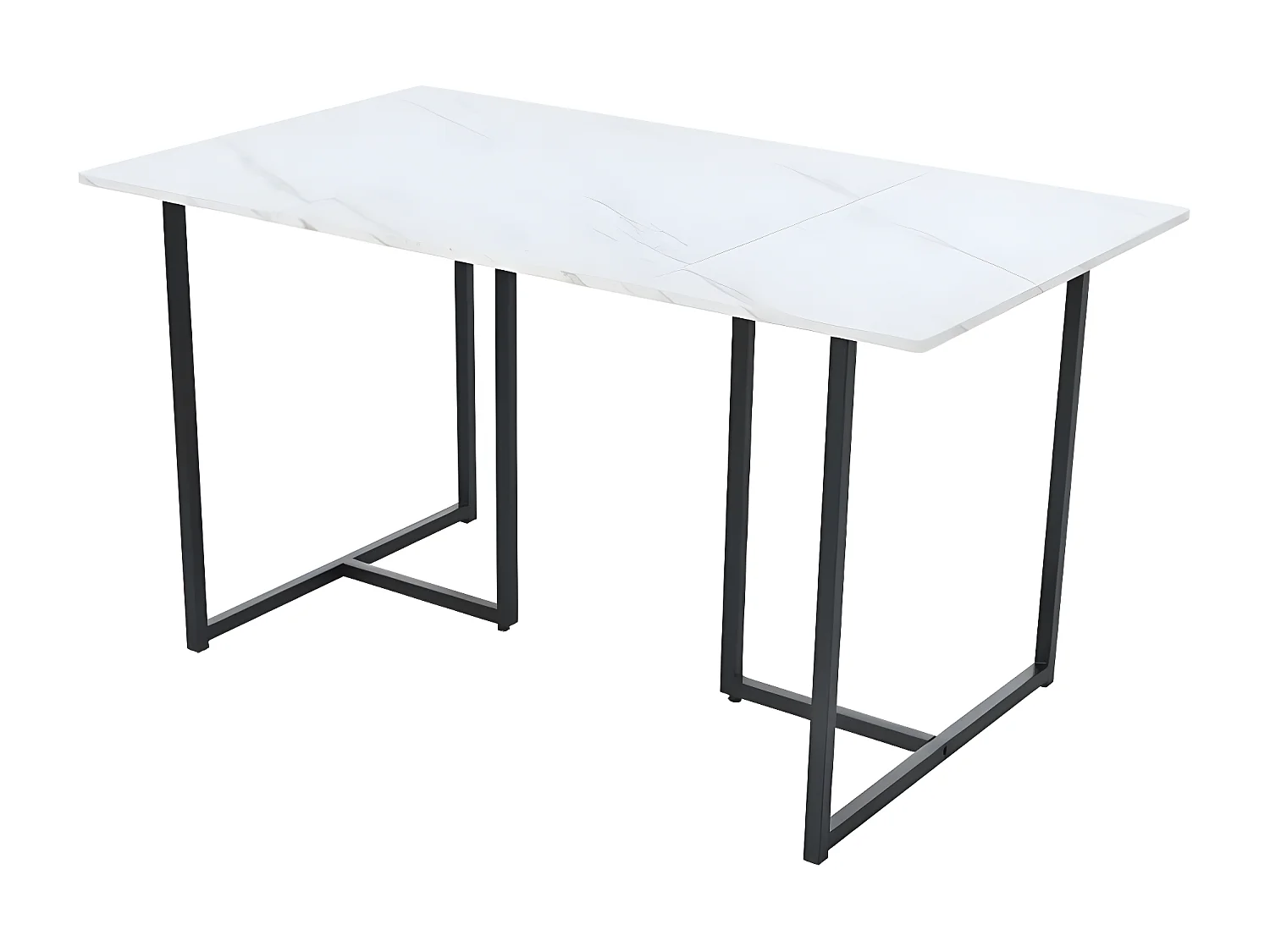 Eetkamer set (Set, 140×80×75 cm eettafel met 4 stoelen)