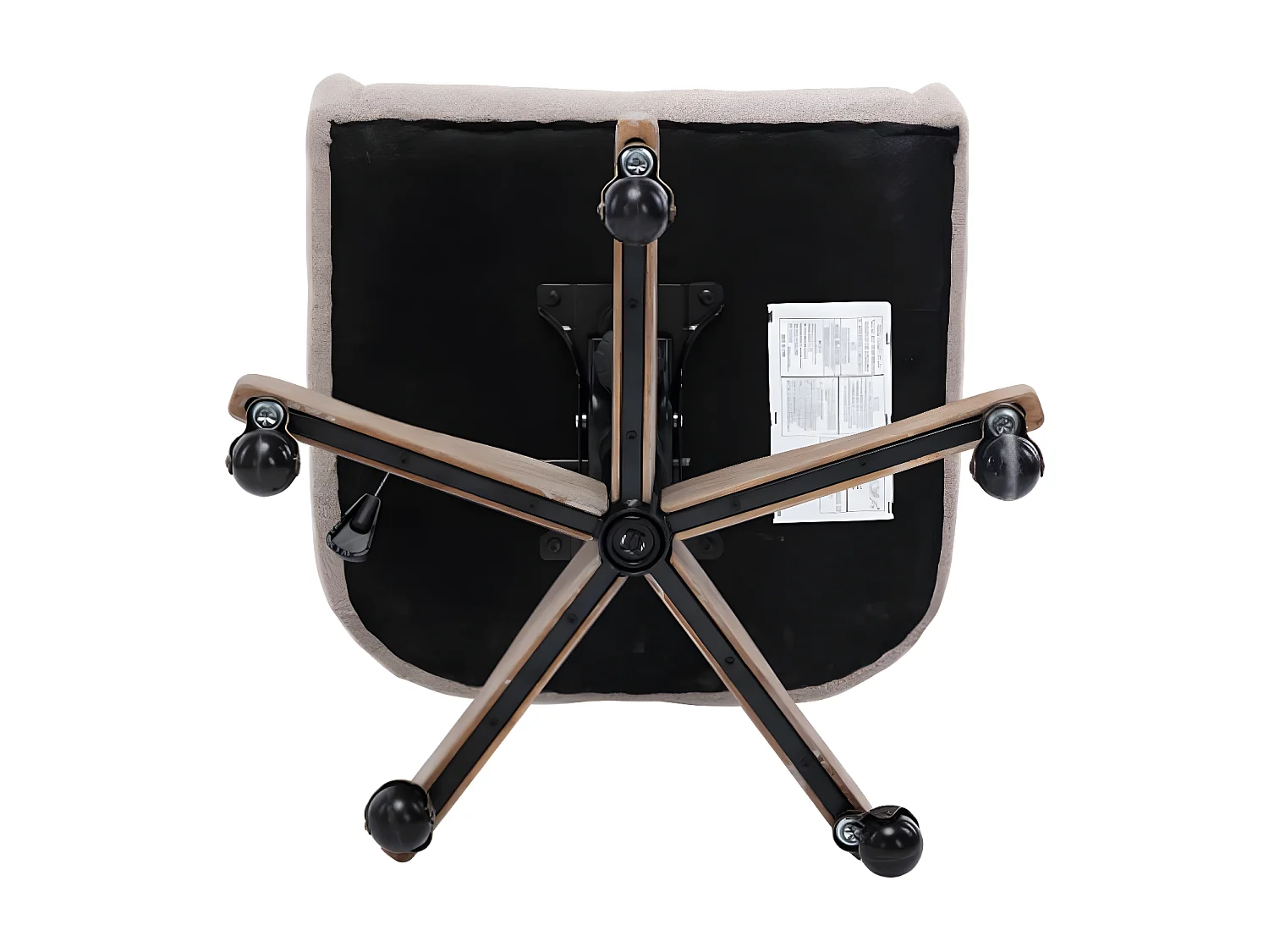 Chaise pivotante pour salon / chaise de bureau moderne et confortable