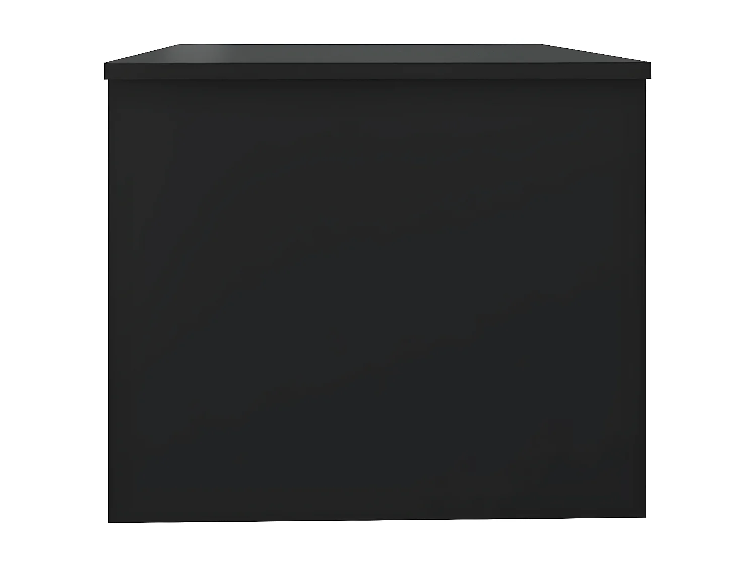 Table basse Noir 80x50x42,5 cm Bois d'ingénierie