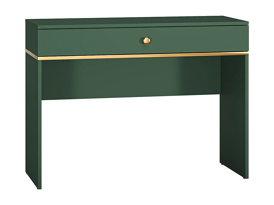 Thalia 1 Lade Console Kaptafel Groen