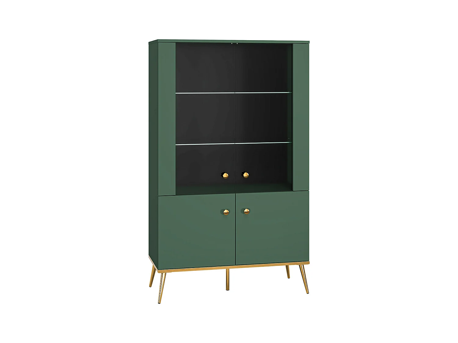 Vaisselier 4 portes Thalia Vert