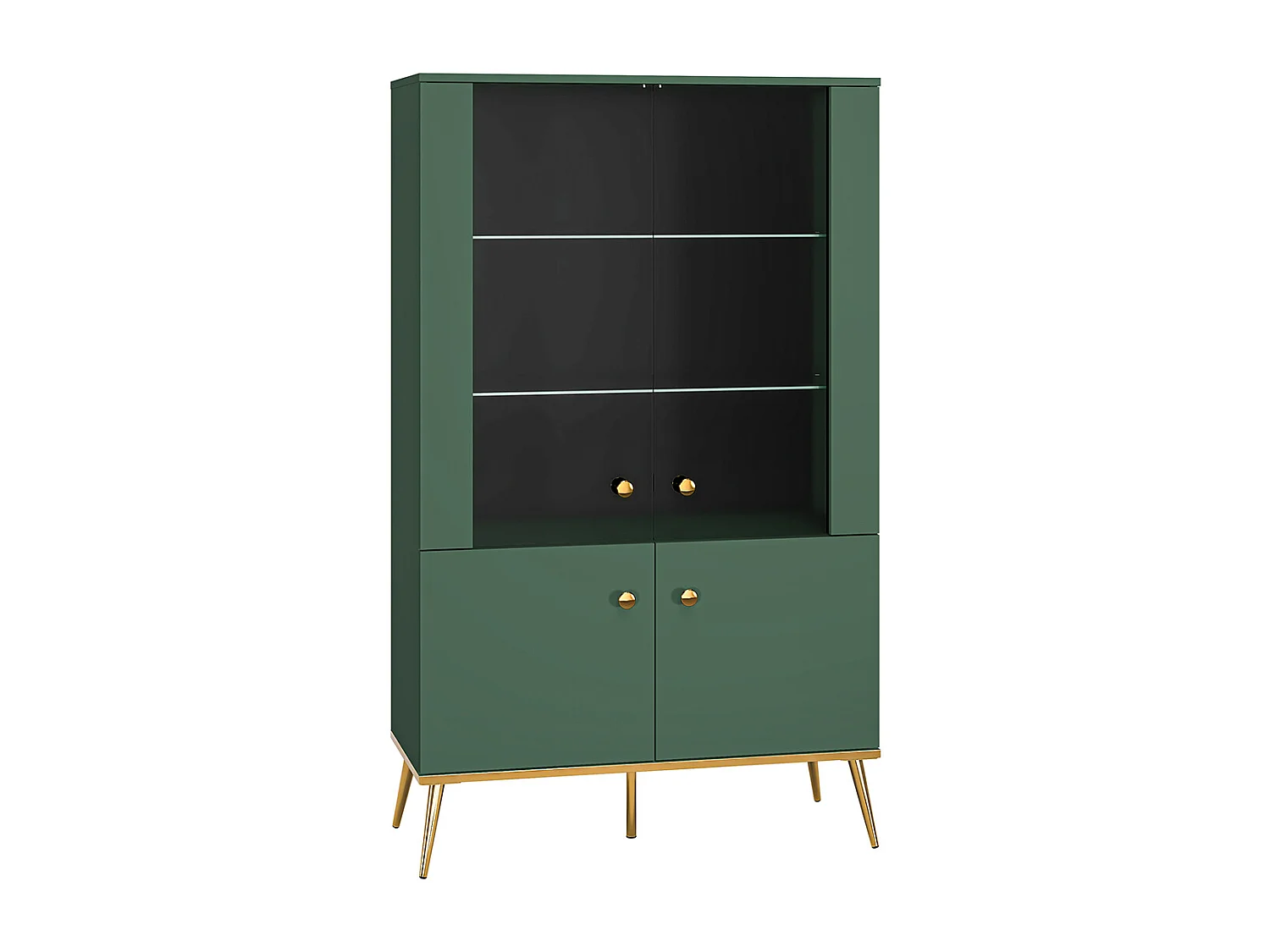 Credenza 4 ante Thalia verde 152cm