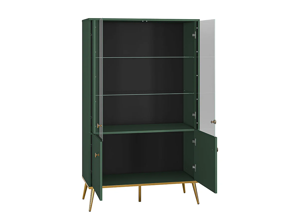 Vaisselier 4 portes Thalia Vert