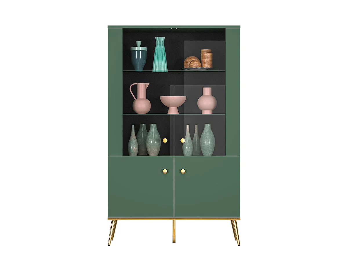 Vaisselier 4 portes Thalia Vert