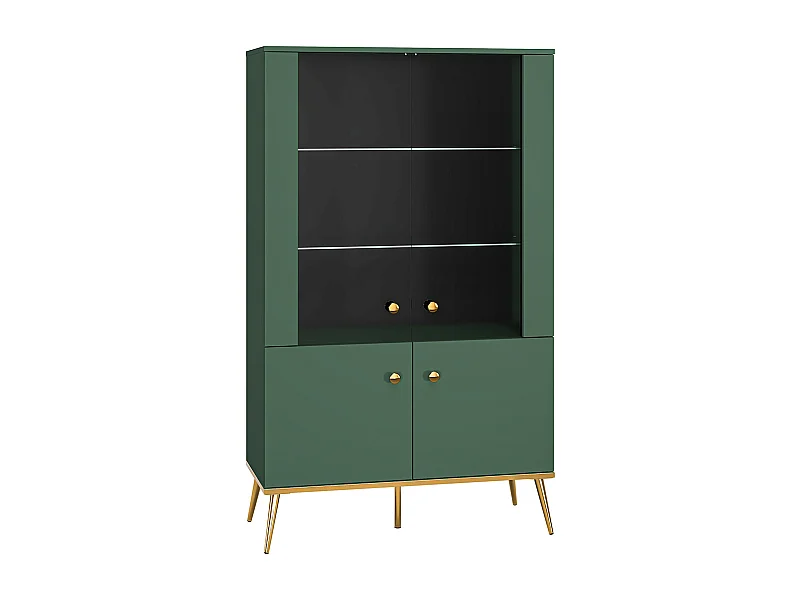 Credenza 4 ante Thalia verde 152cm