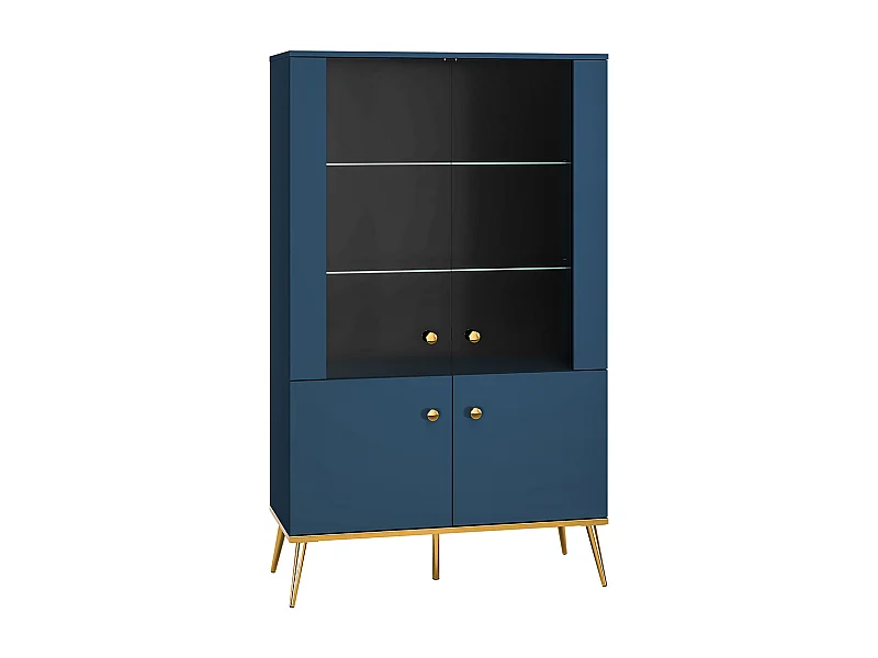 Credenza 4 ante Thalia blu 152cm