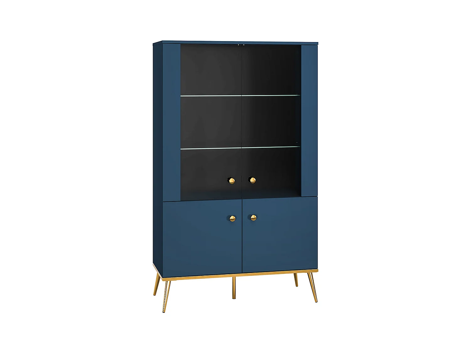 Vaisselier 4 portes Thalia Bleu