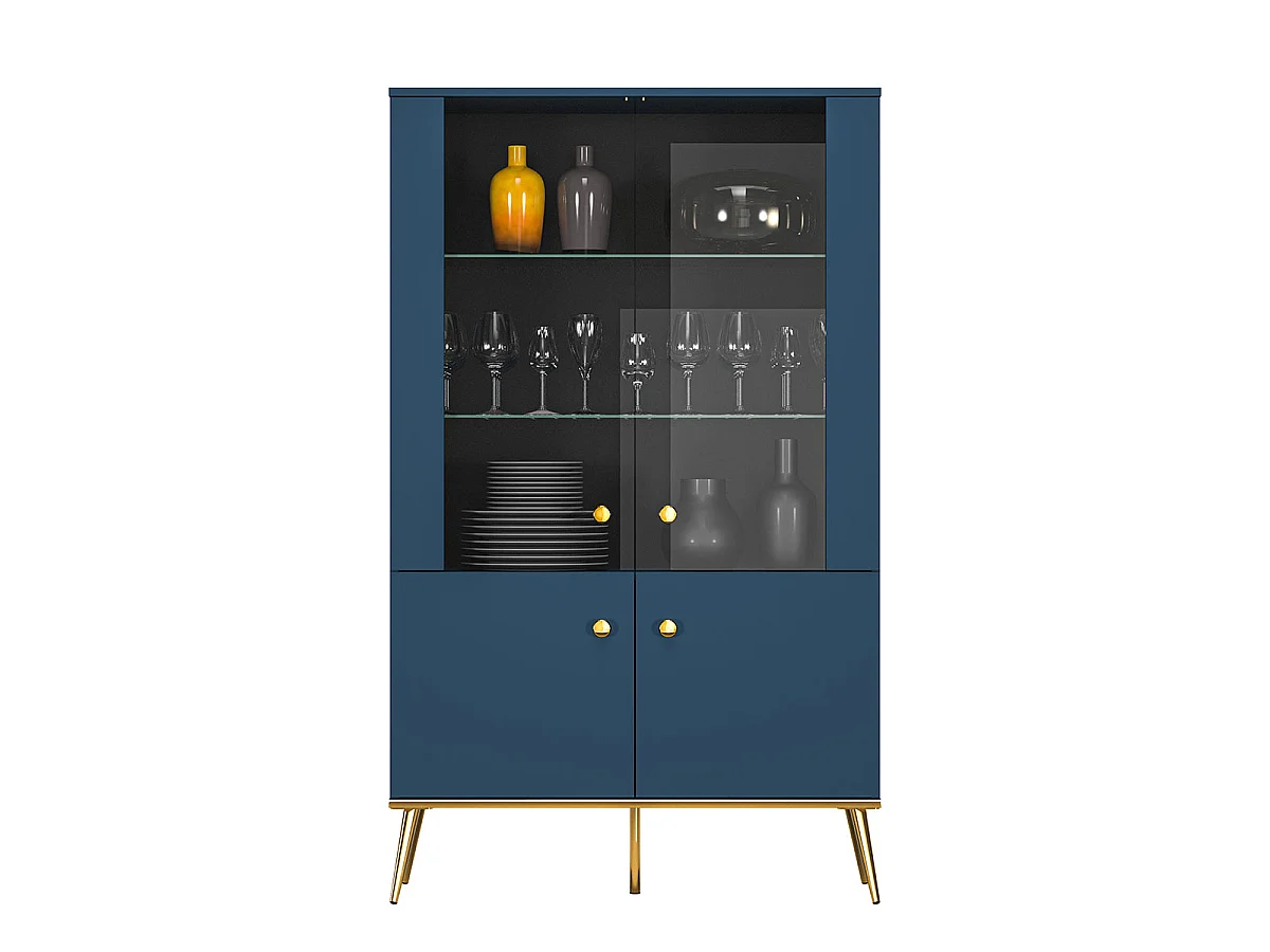 Vaisselier 4 portes Thalia Bleu