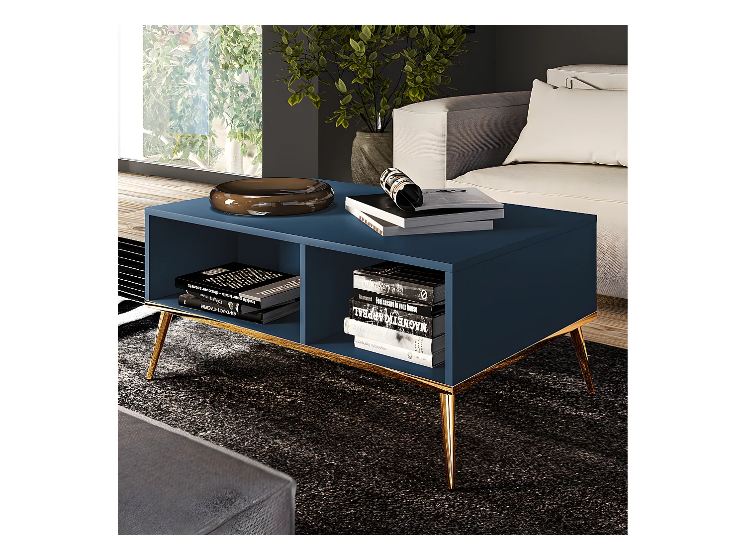 Table basse Thalia Bleu