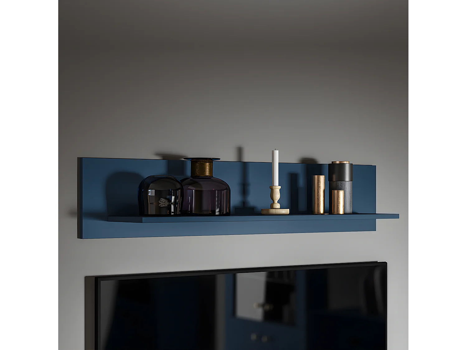 Étagère murale Thalia Bleu