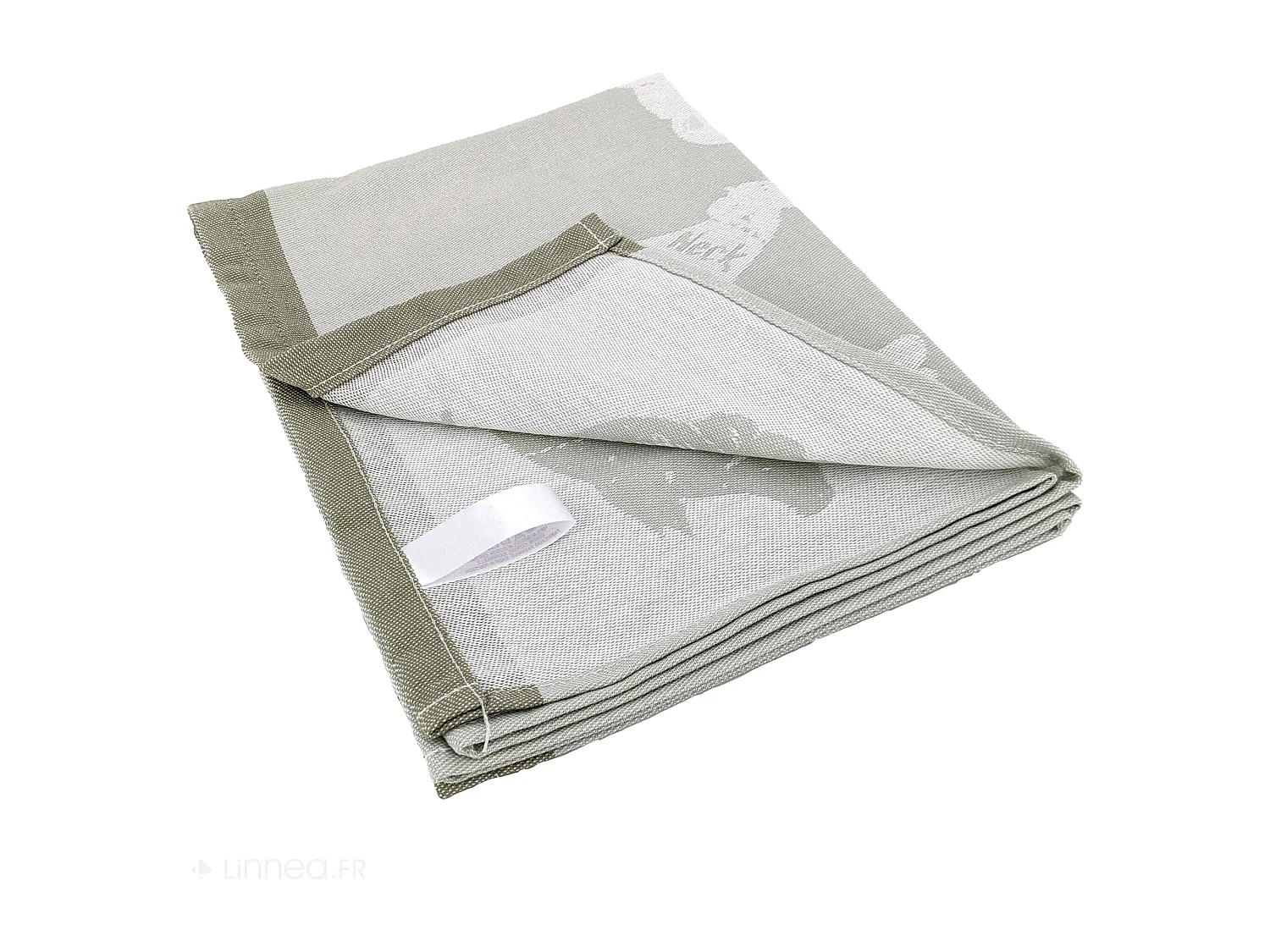 Lot de 2 torchons de cuisine pur coton 50x70 cm GRILLUXE vert