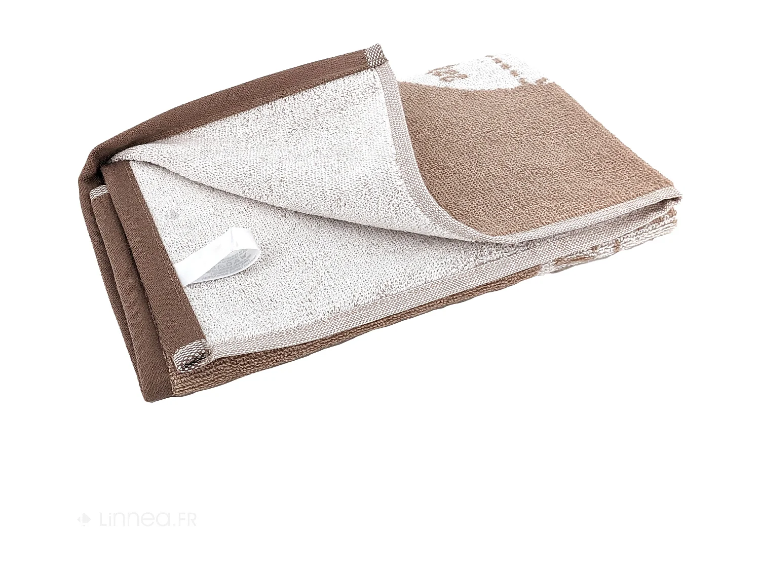 Lot de 2 torchons de cuisine pur coton 50x50 cm GRILLUXE beige