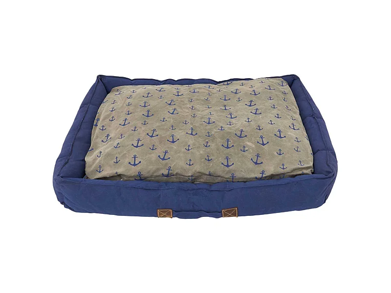 Tapis pour chien Ancre marine