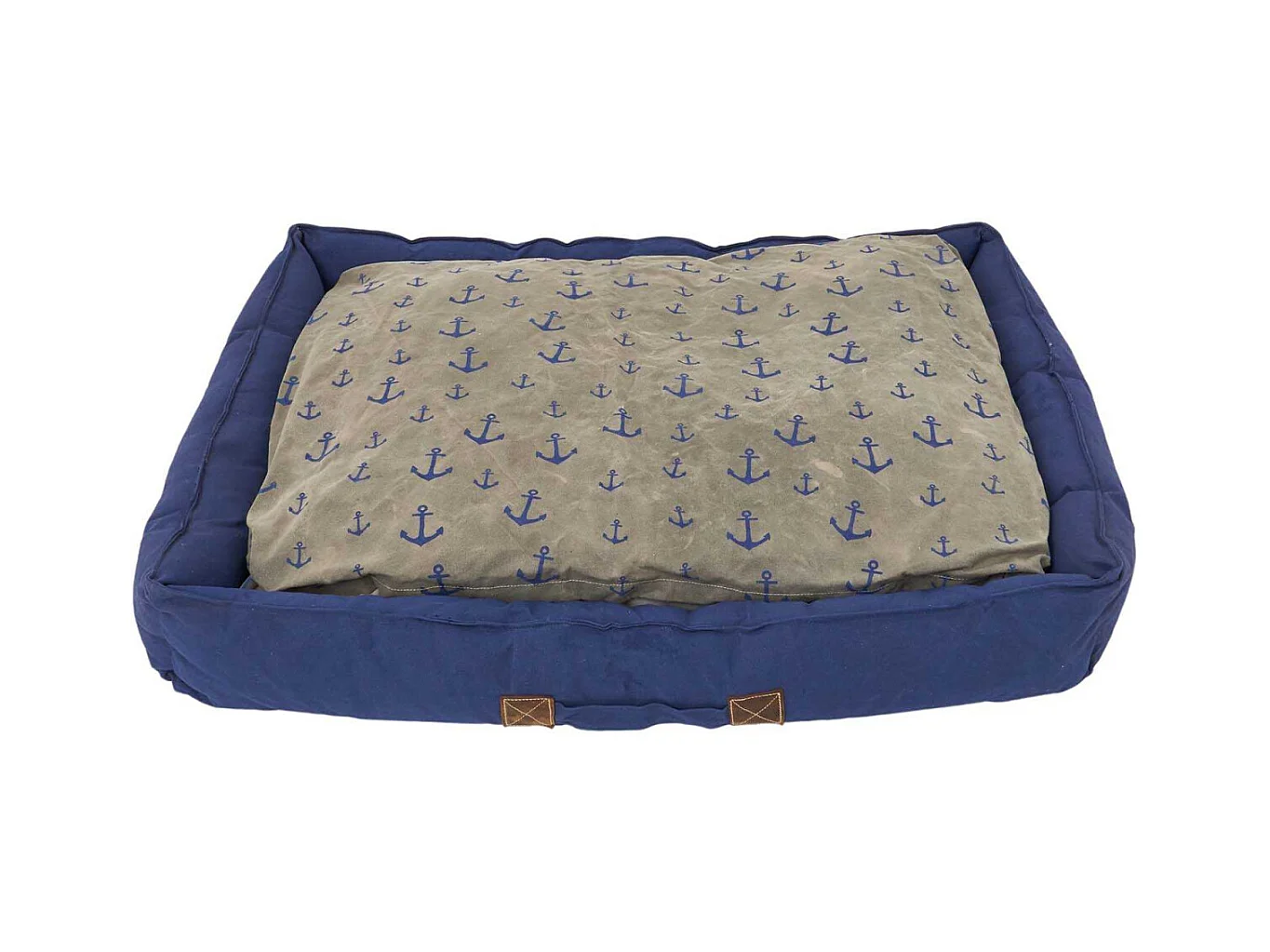 Tapis pour chien Ancre marine