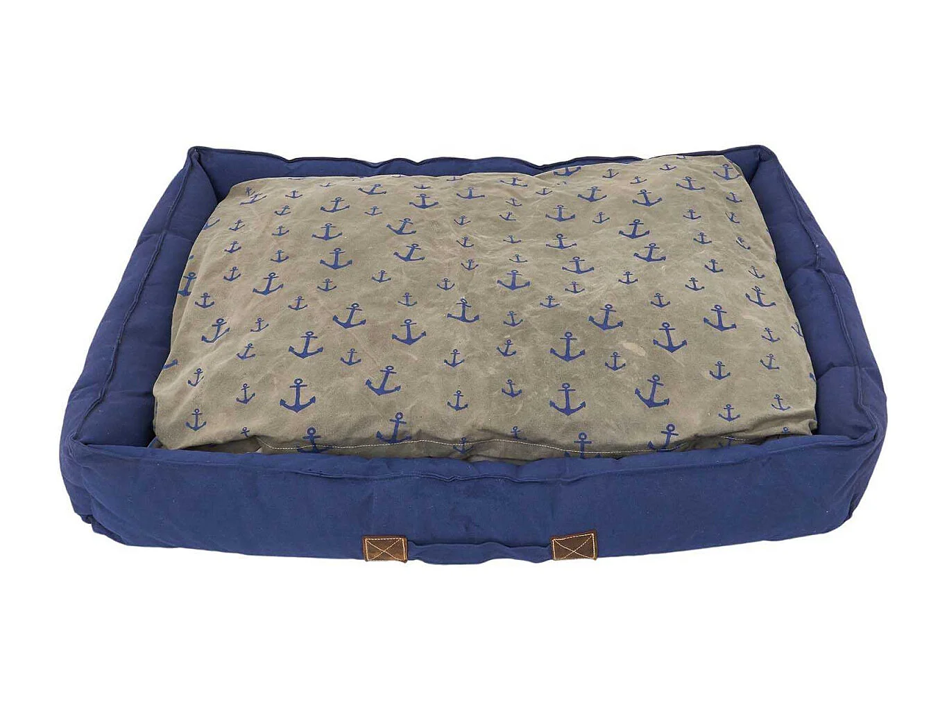 Tapis pour chien Ancre marine