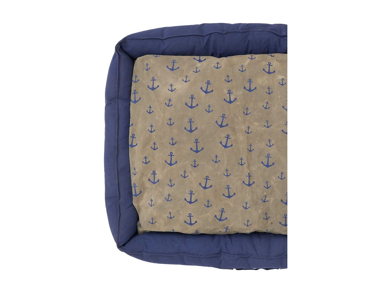 Tapis pour chien Ancre marine