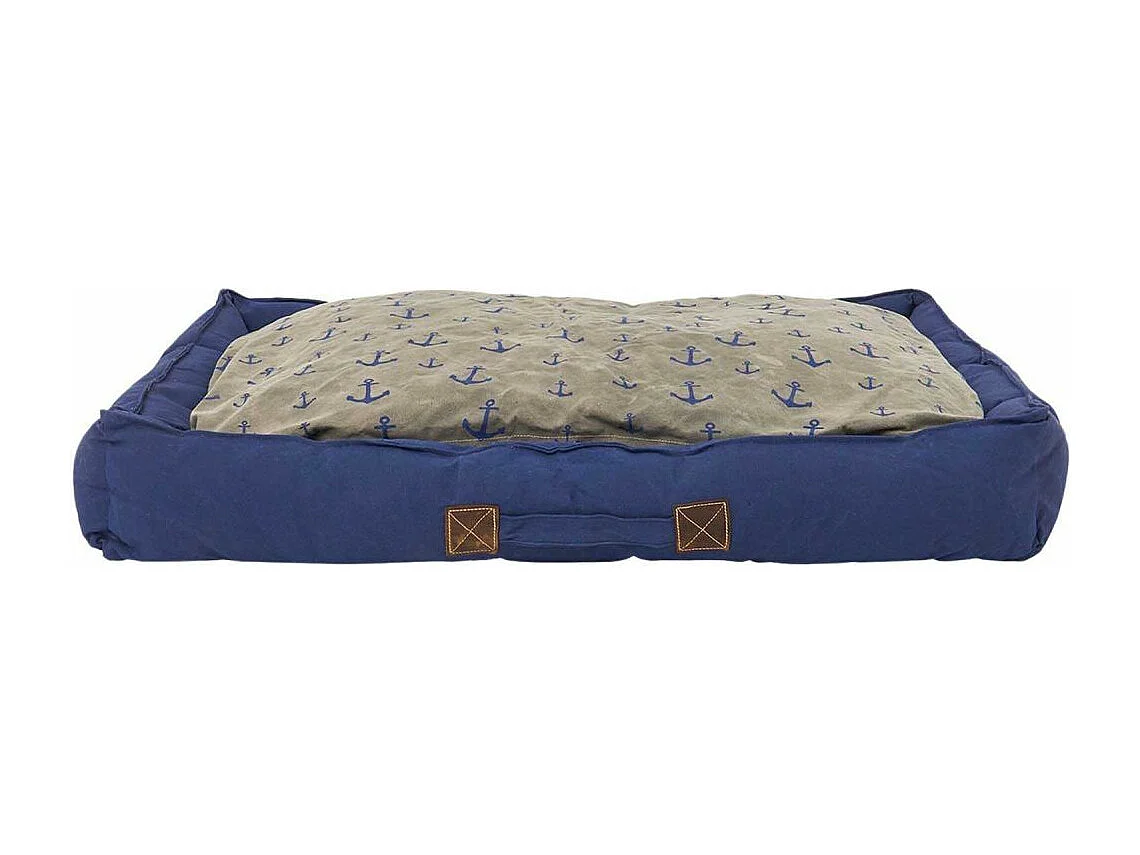 Tapis pour chien Ancre marine