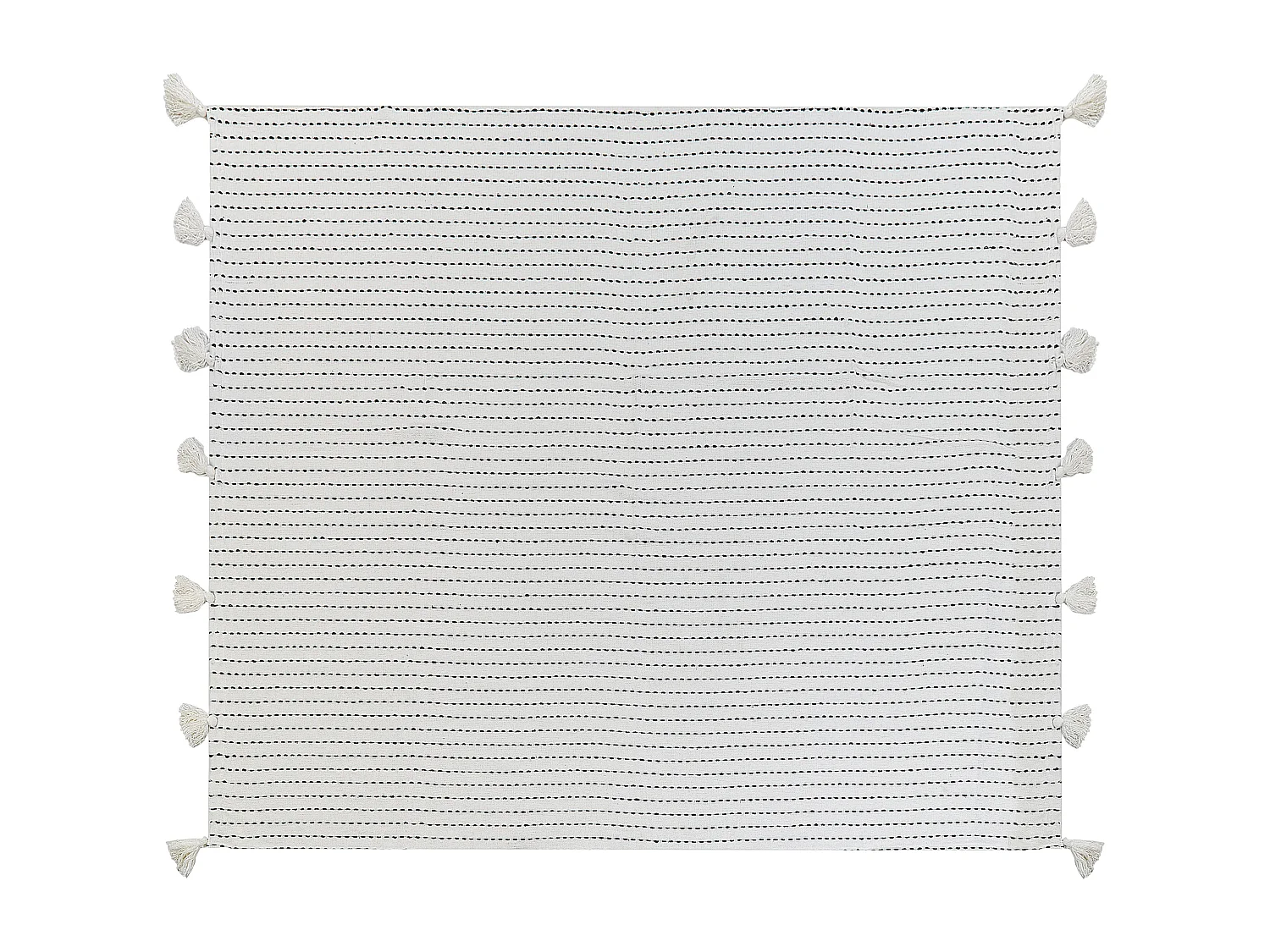 Colcha MODAR Algodón 200 x 220 cm Blanco crema