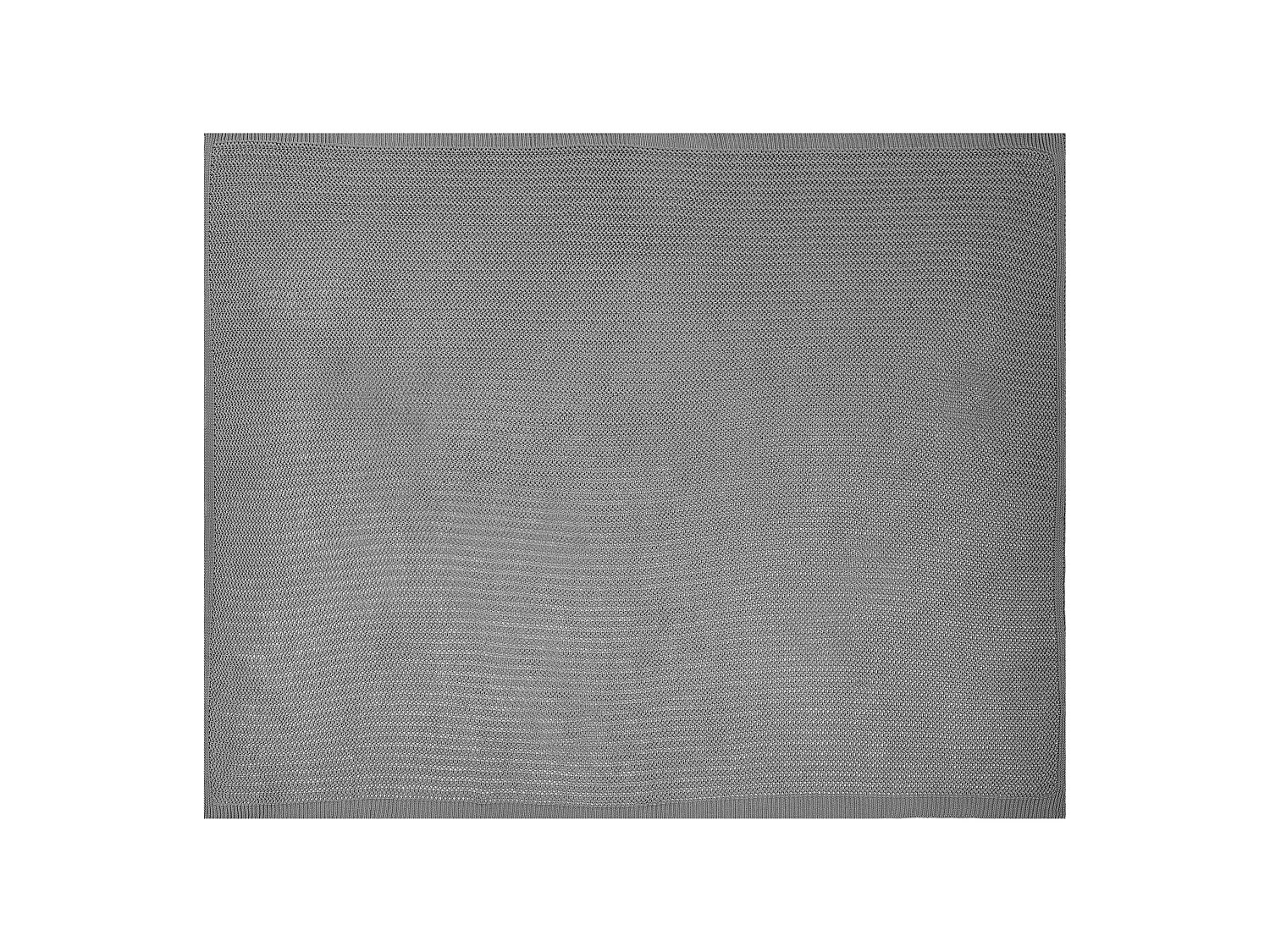 Bedspread ILEN Cotton 150 x 200 cm Grey