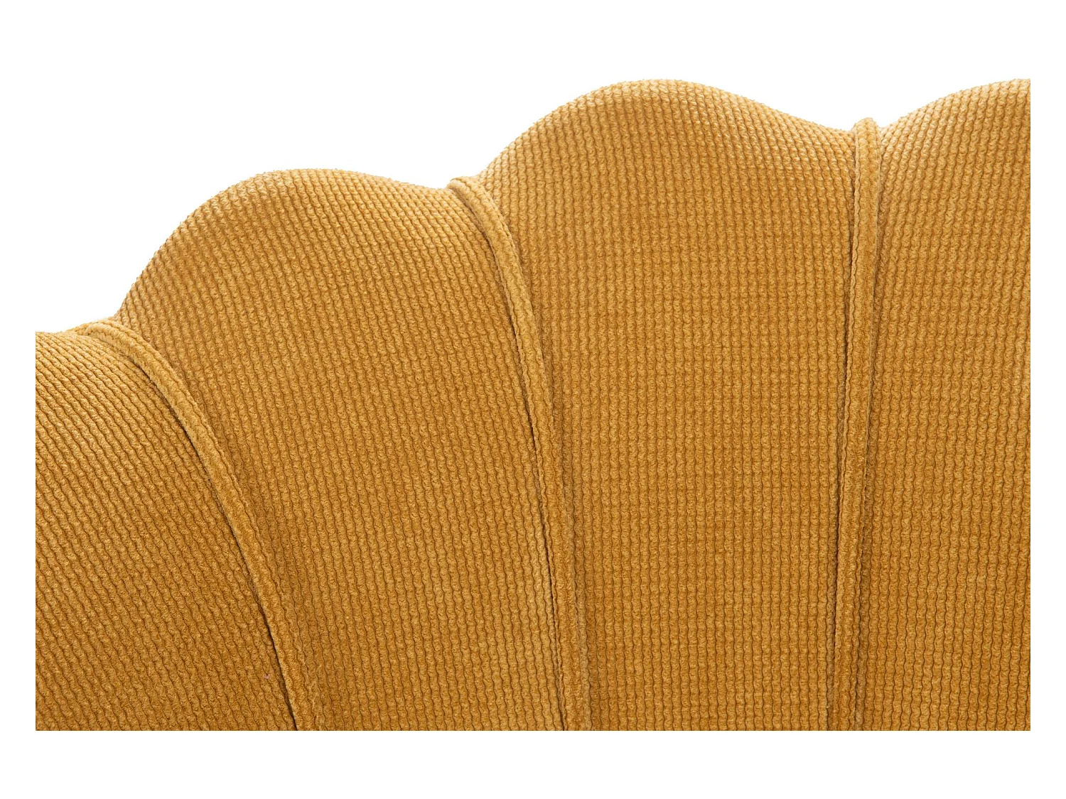 Fauteuil jaune Madeline