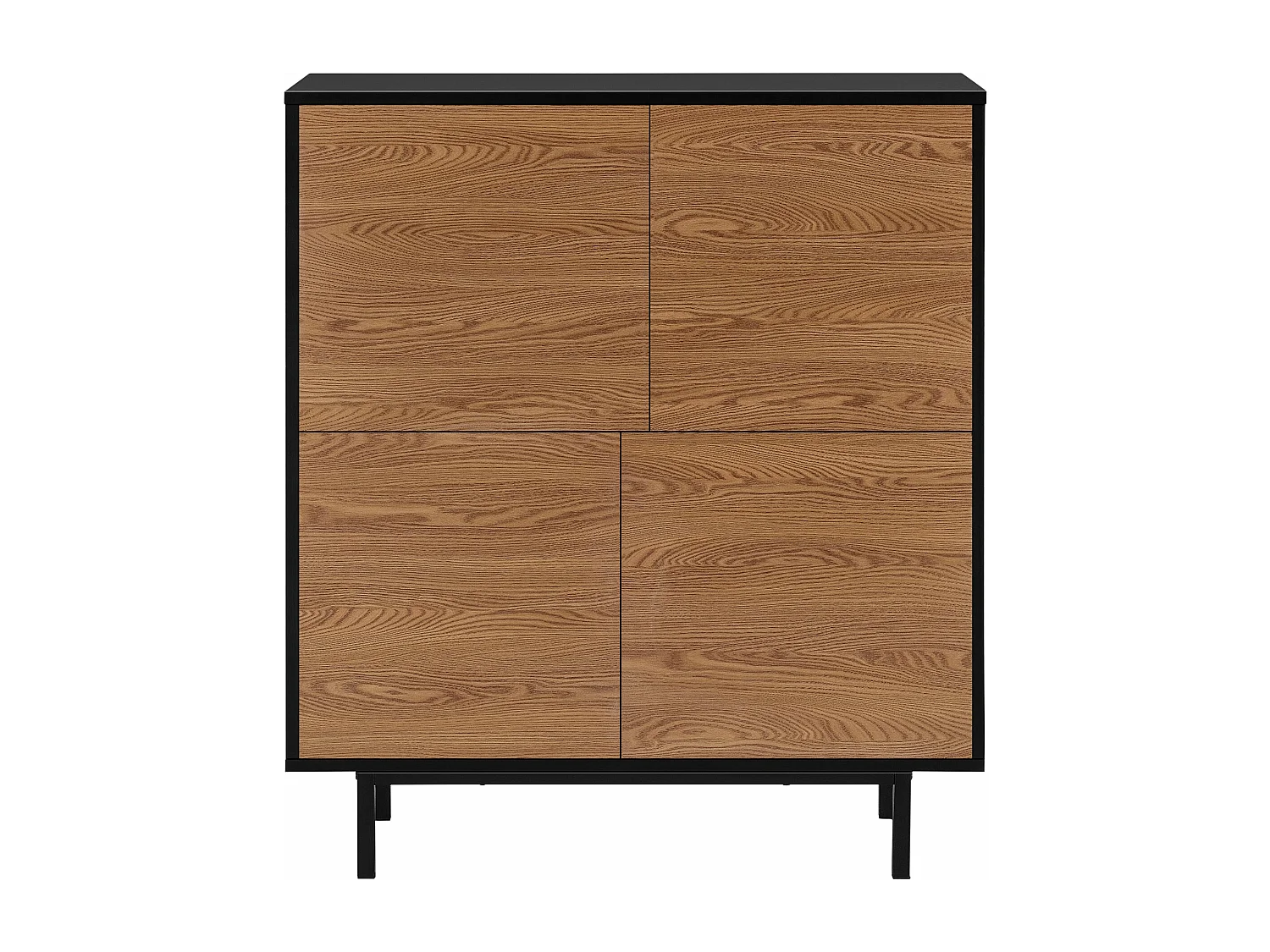 Commode stylée meuble de bois marron 80 x 30 x 93 cm 03_0006828