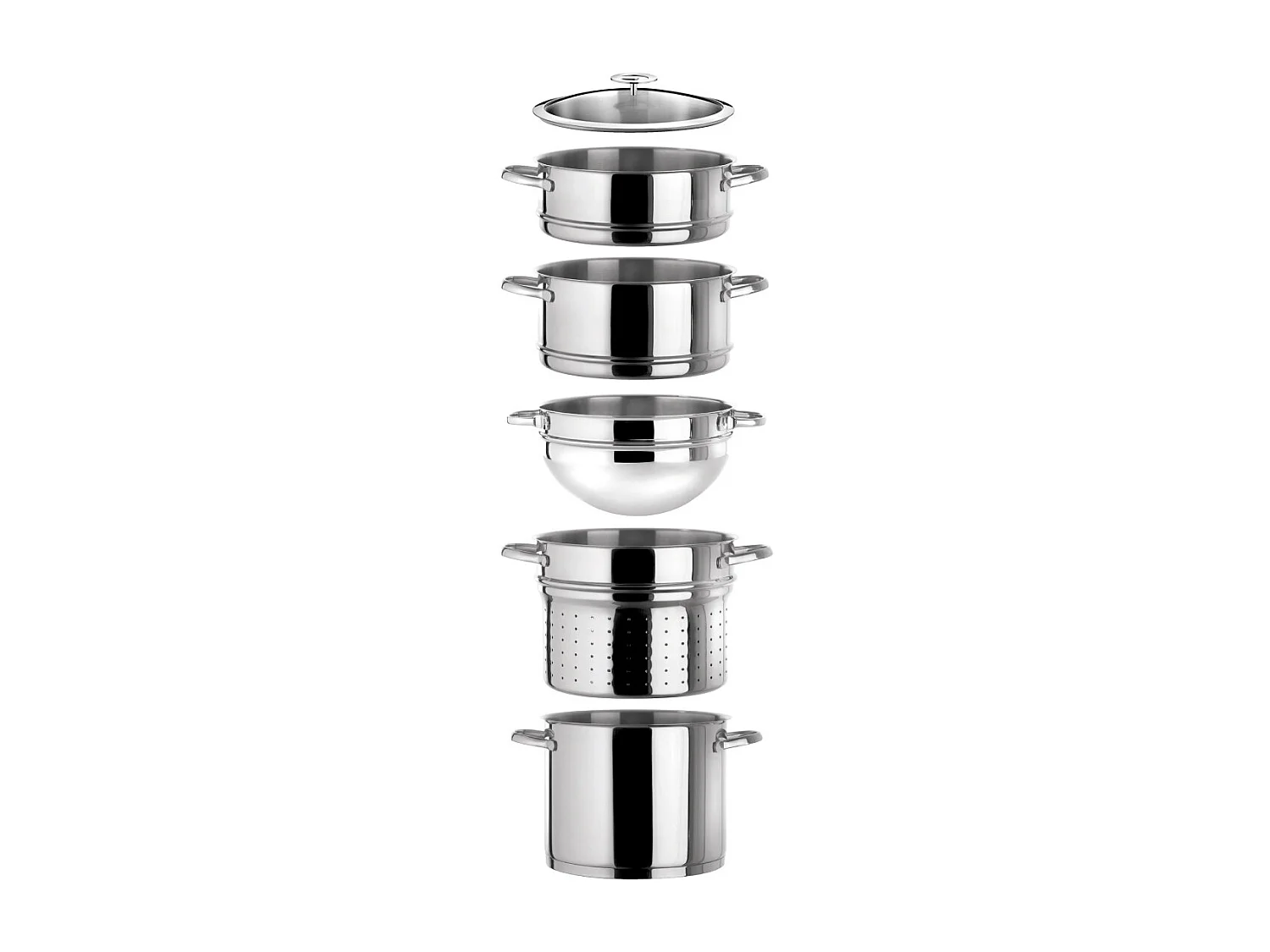 Elysée - "Le Cuisinox" Set Cuisson Vapeur 6 pièces