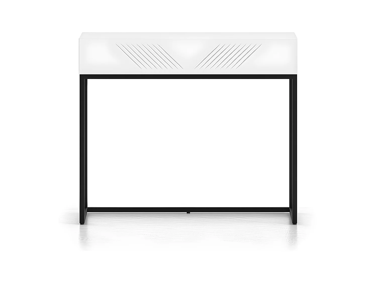 Console Coiffeuse 1 tiroir Aura Blanc