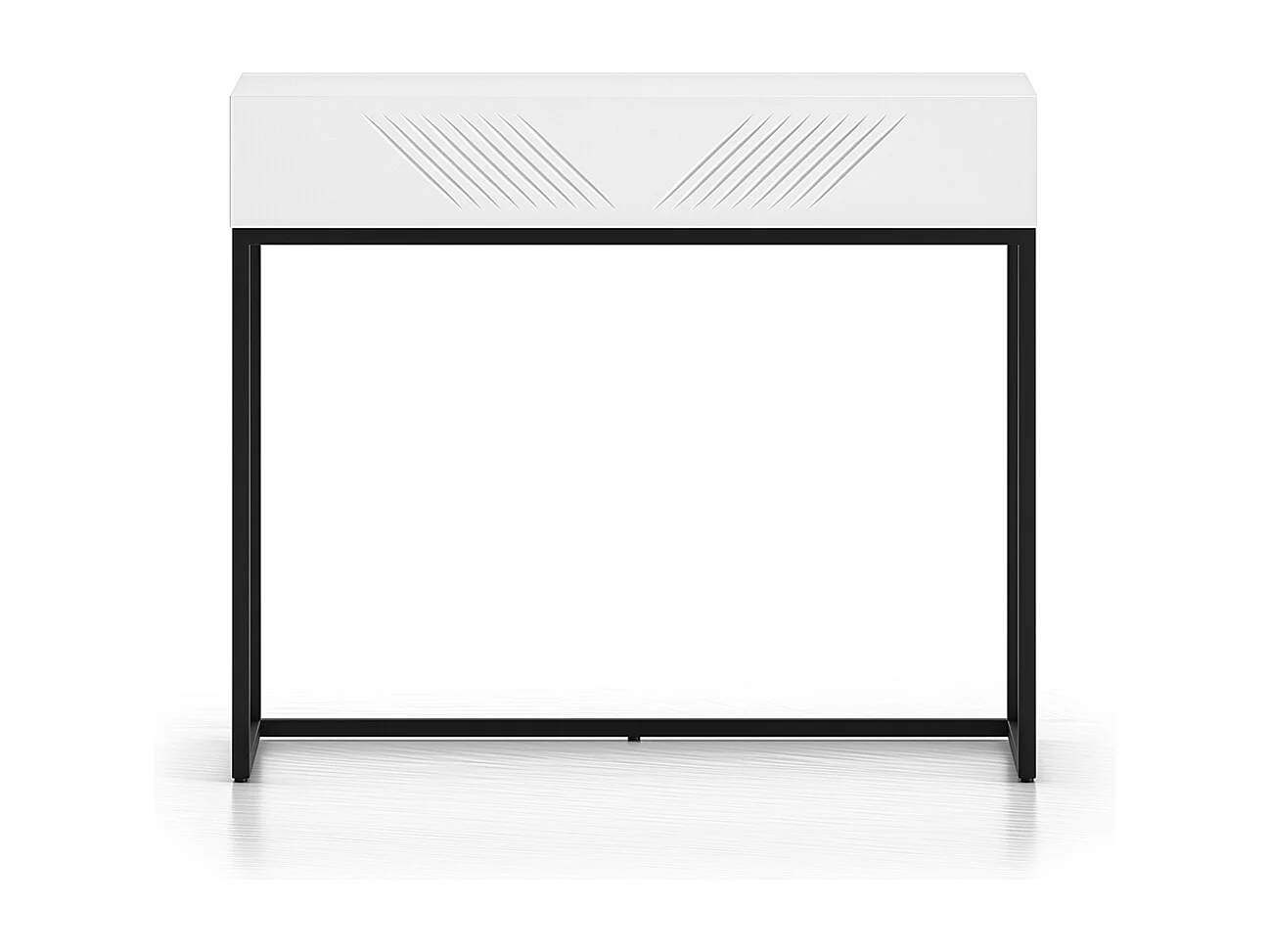 Console Coiffeuse 1 tiroir Aura Blanc