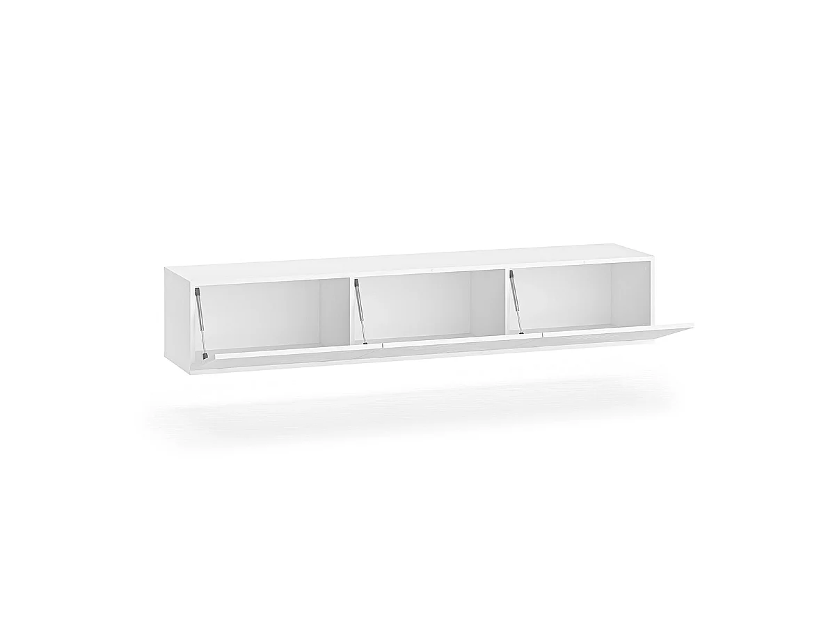Mobile TV 3 ante Aura bianco 170cm
