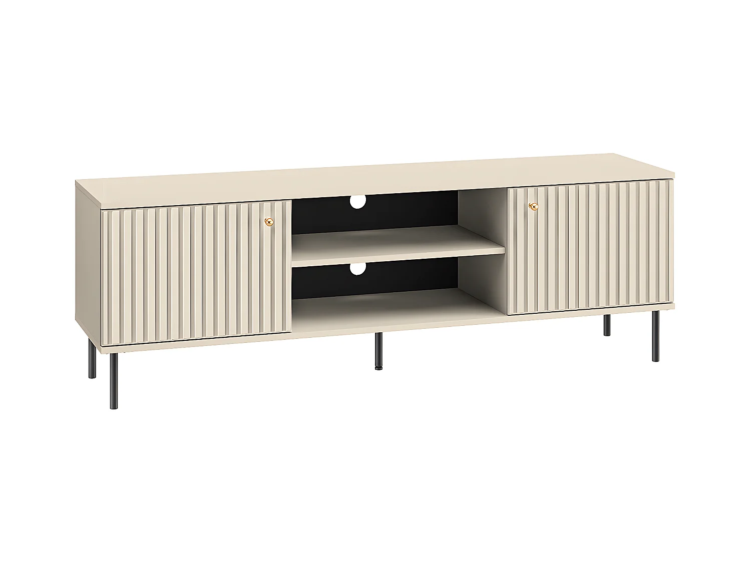 Meuble TV 2 portes 160 cm Nova Cachemire