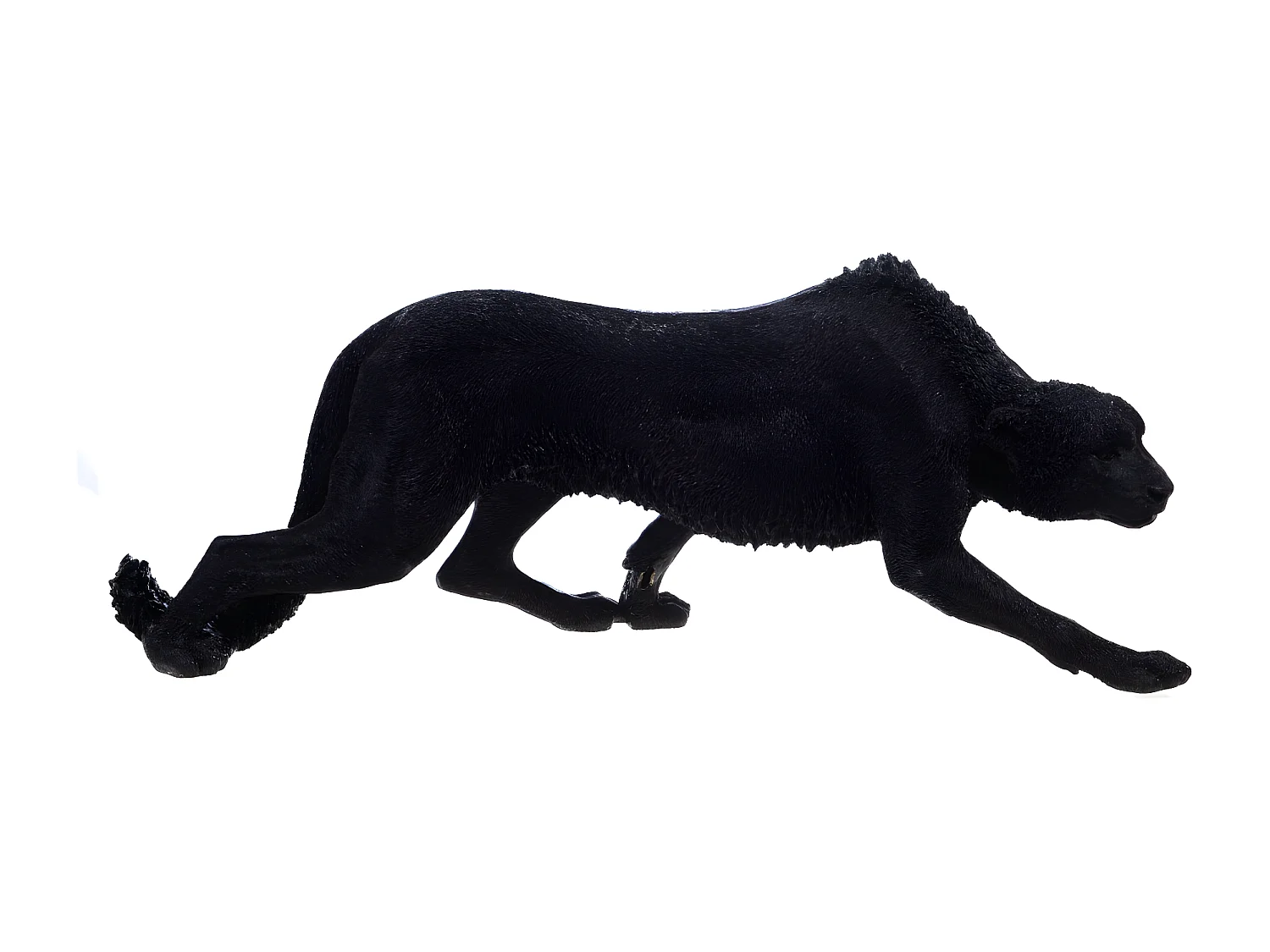 Guépard noir en marche 120 cm