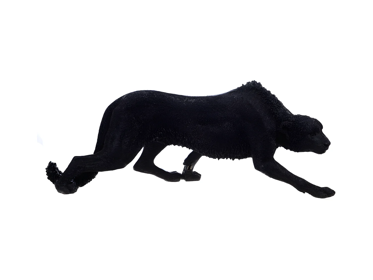 Guépard noir en marche 120 cm