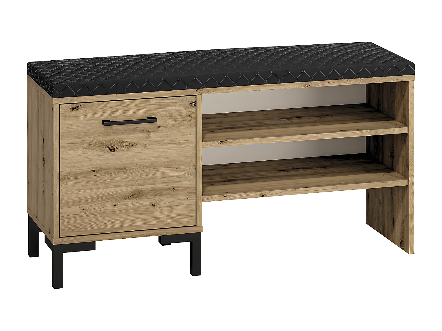 Sitzbank Schuhmöbel 1 Tür Liora Holz