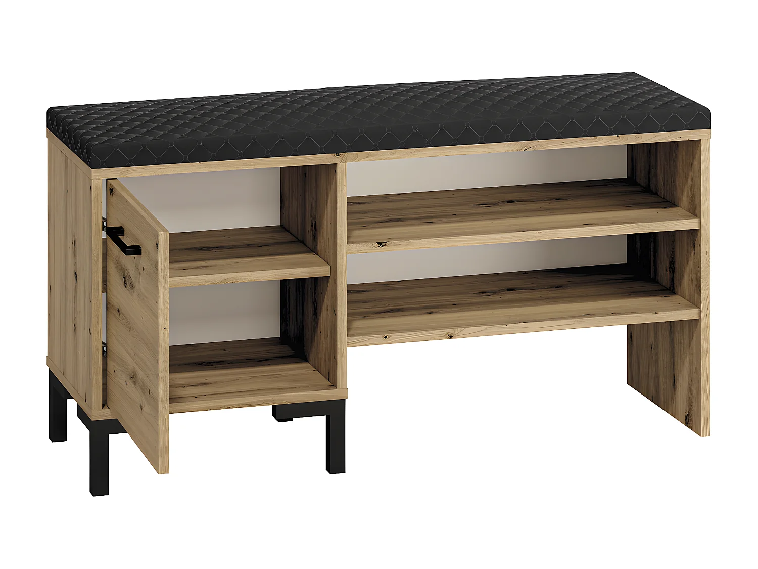 Sitzbank Schuhmöbel 1 Tür Liora Holz